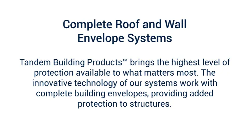 tandem-complete-roof-and-wall-envelope-systems